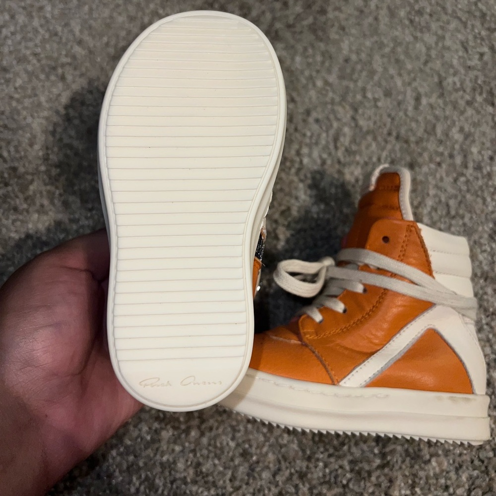 baby geobasket Rick owens-leather